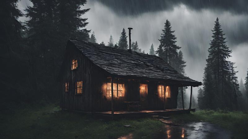 I will create cozy relaxing rain video for your youtube channel