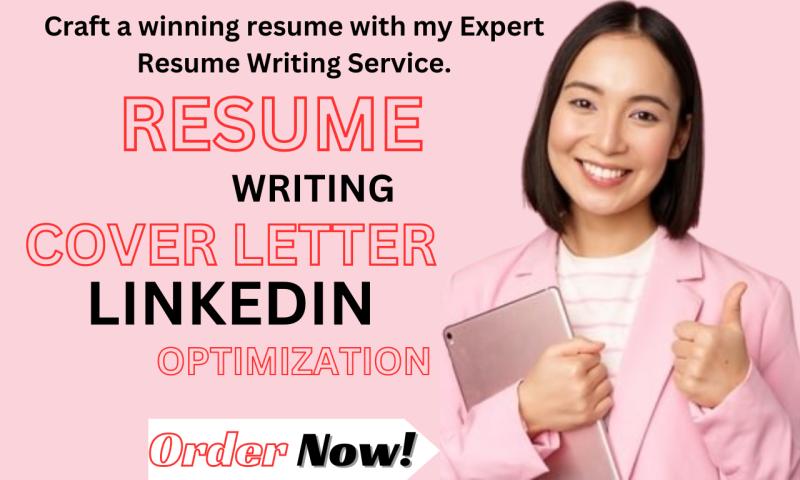 I will write a professional ATS resume, cover letter, LinkedIn optimization