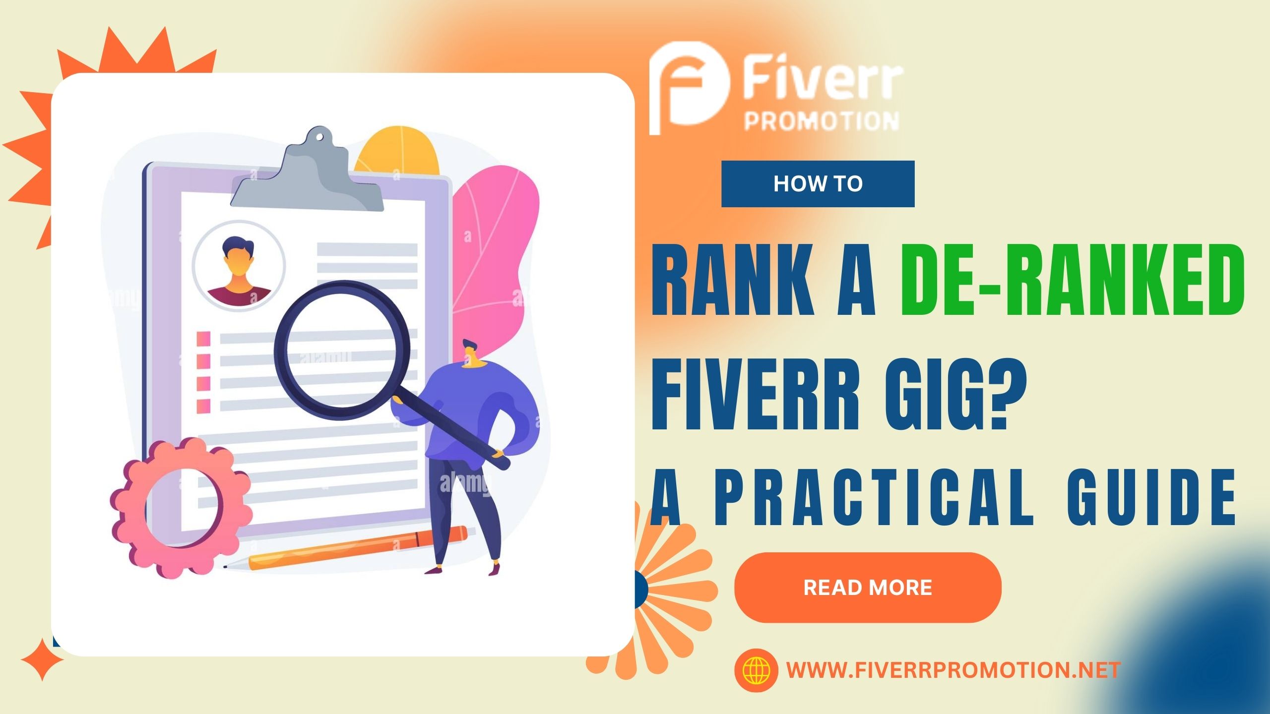 How to Rank a DE-Ranked Fiverr Gig? A Practical Guide