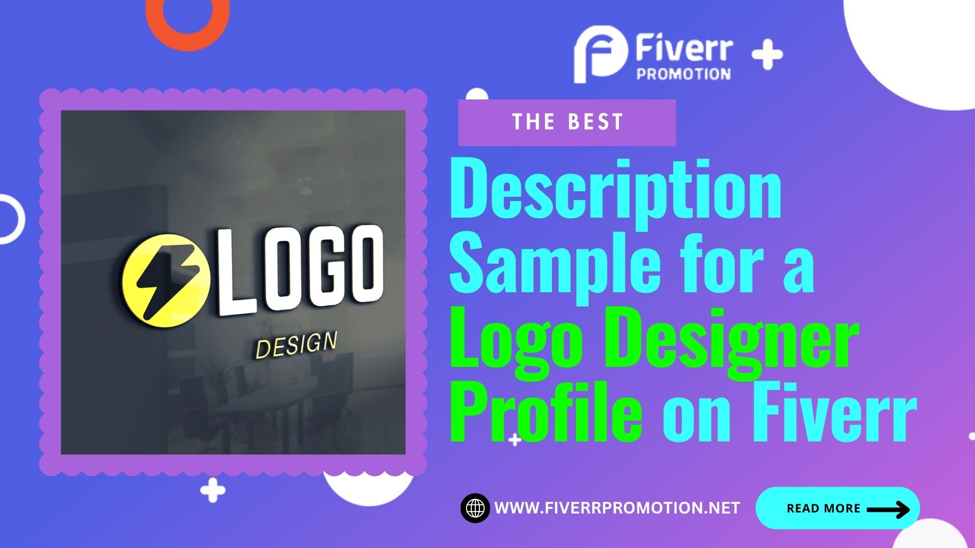 The Best Description Sample for a Logo Designer Profile on Fiverr