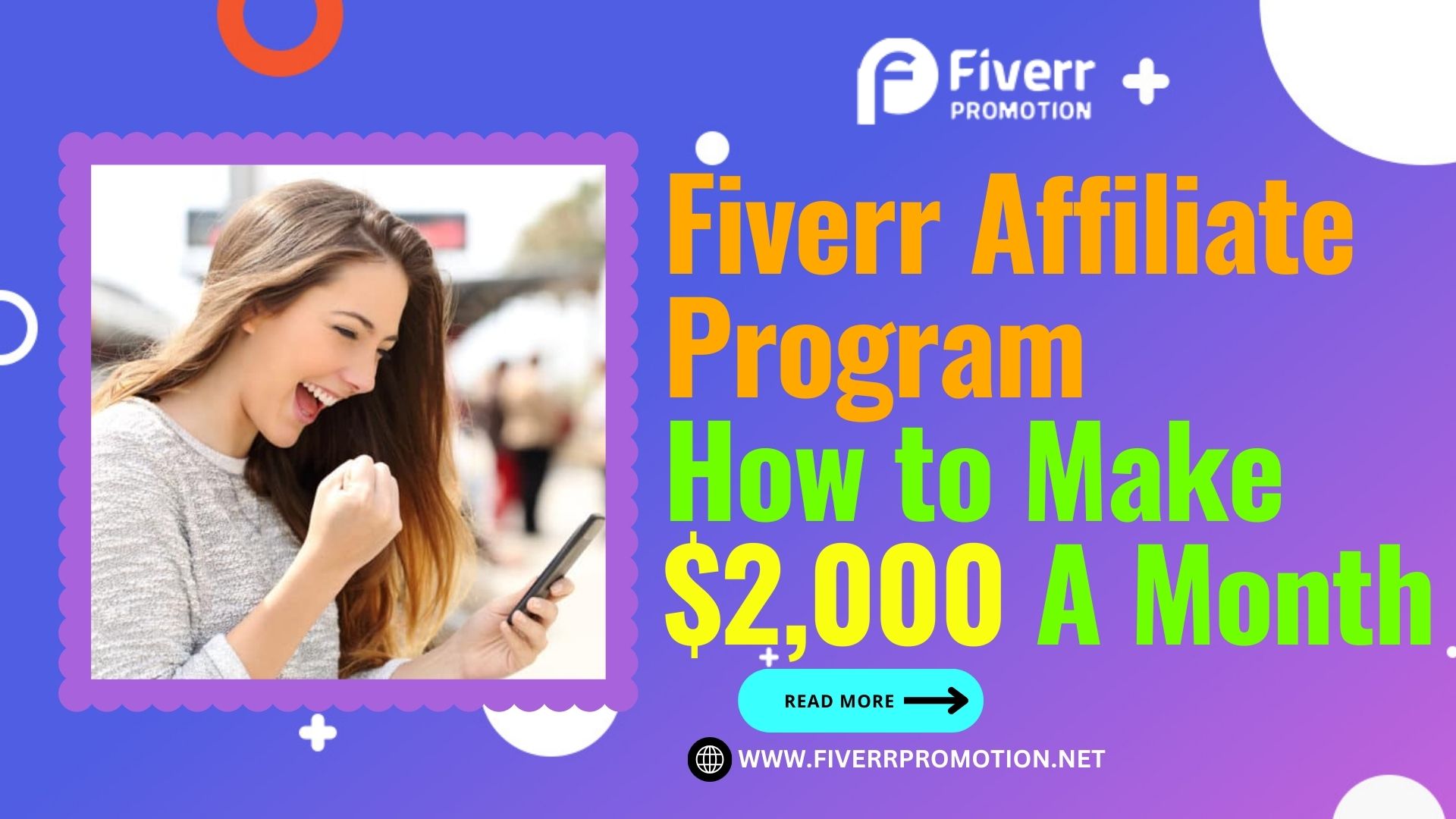 Fiverr Affiliate Program: How to Make $2,000 a Month