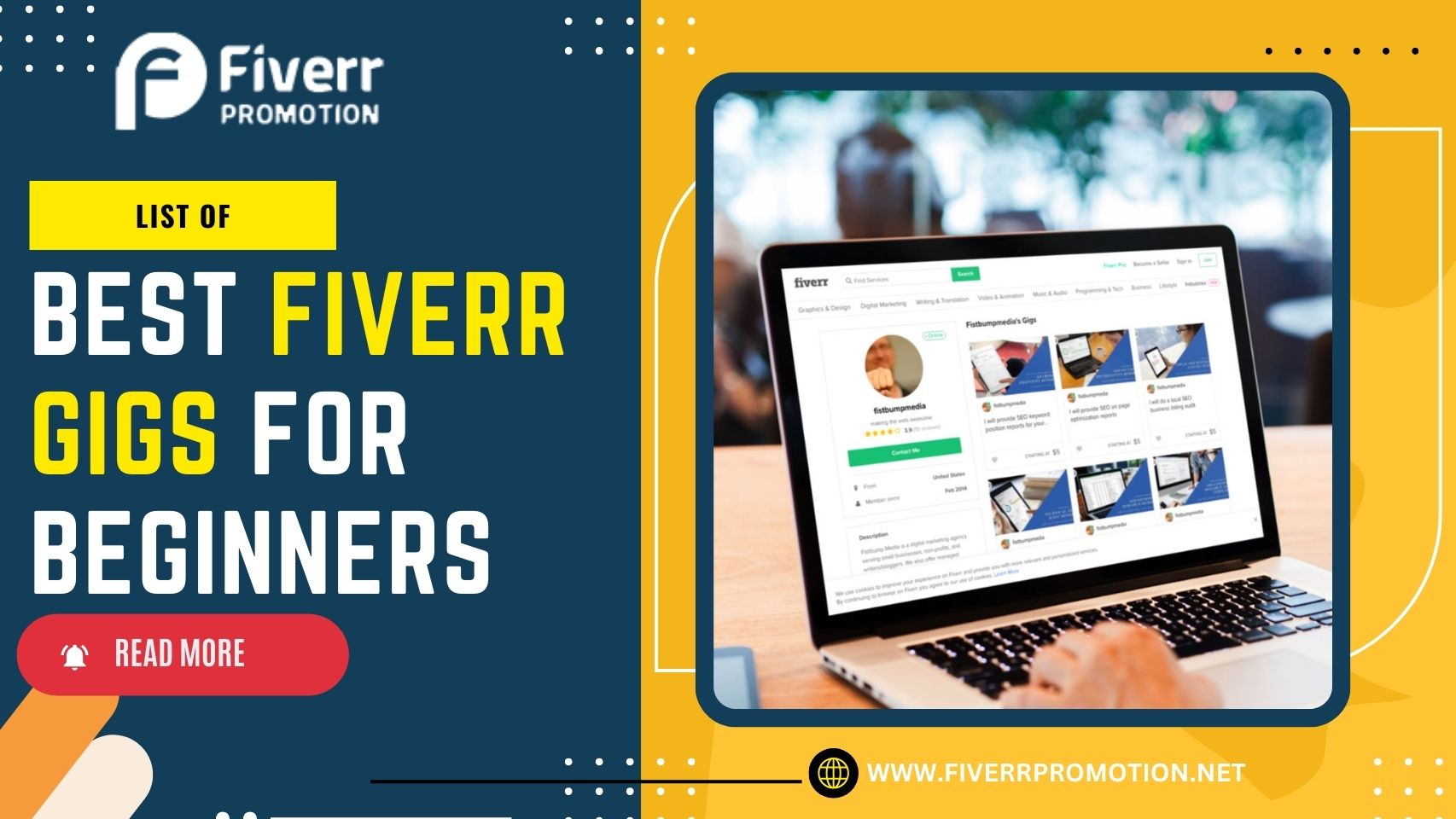    List of Best Fiverr Gigs For Beginners