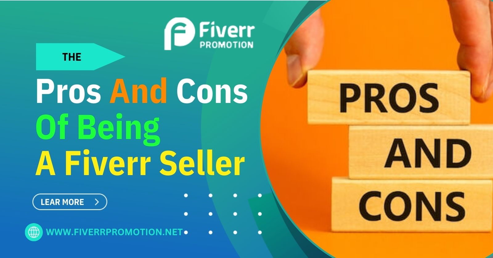 The pros and cons of being a Fiverr seller