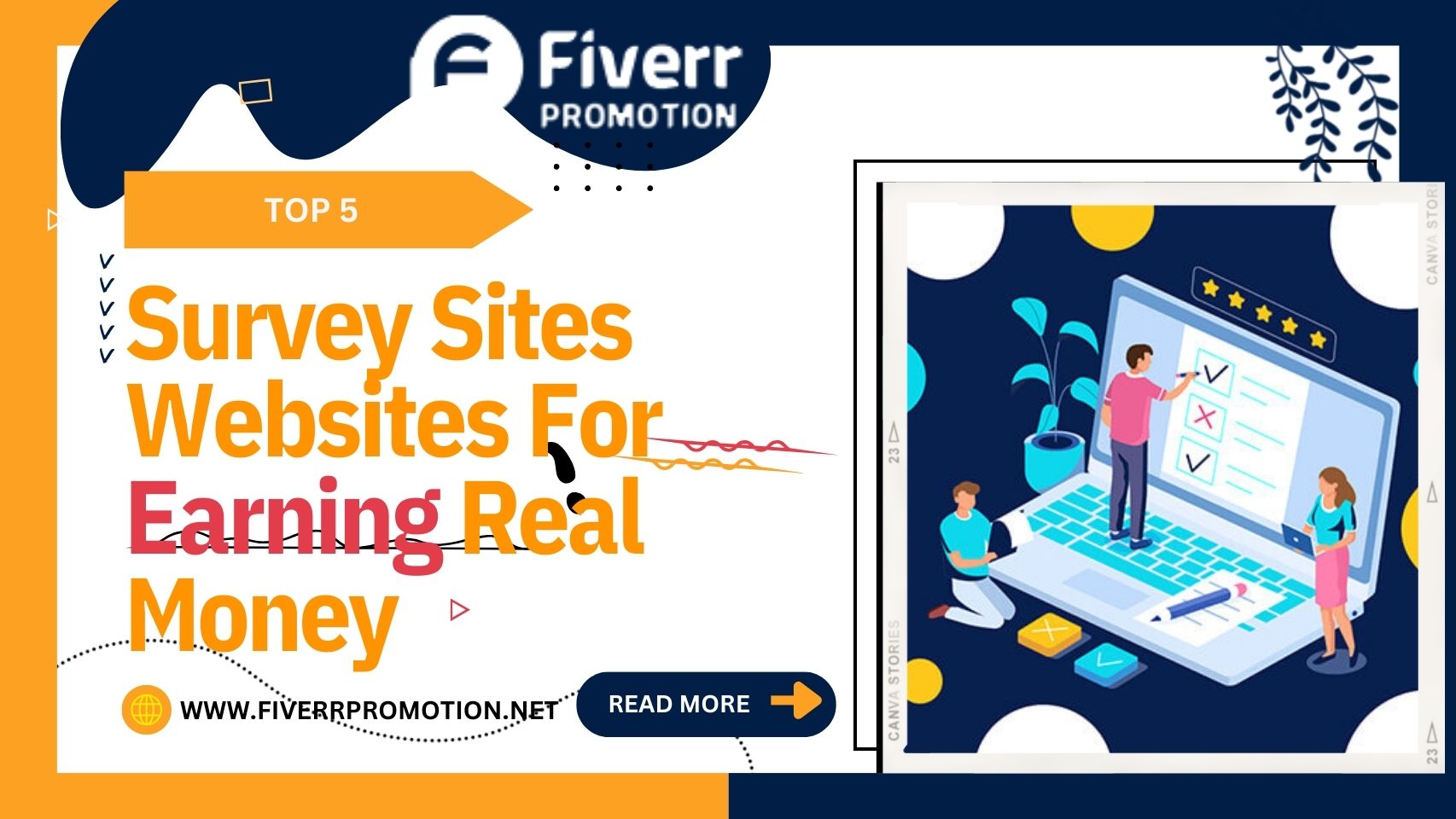 Top 5 survey sites websites for earning real money