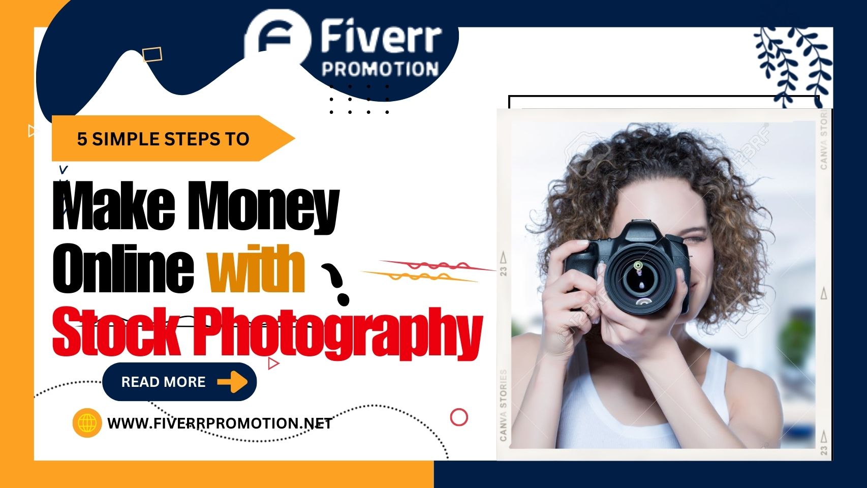 5 Simple Steps to Make Money Online with Stock Photography