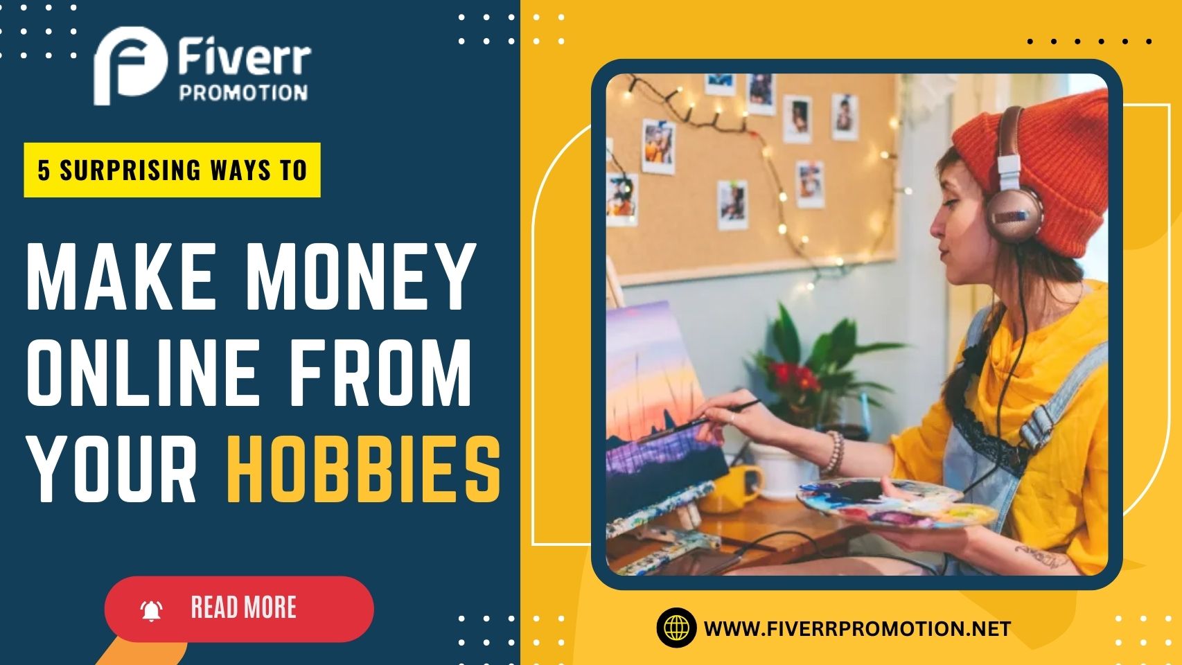 5 Surprising Ways to Make Money Online From Your Hobbies
