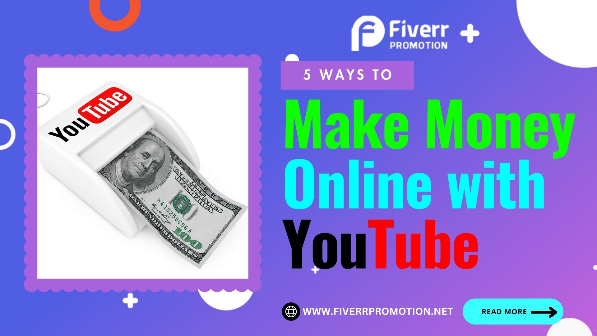 5 Ways to Make Money Online with YouTube
