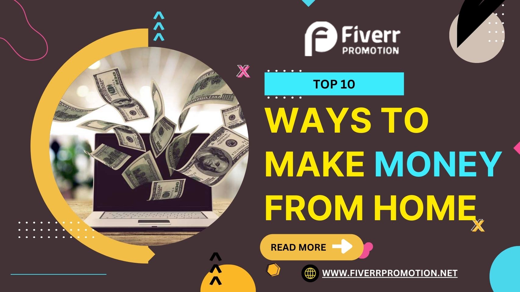 Top 10 ways to make money from home