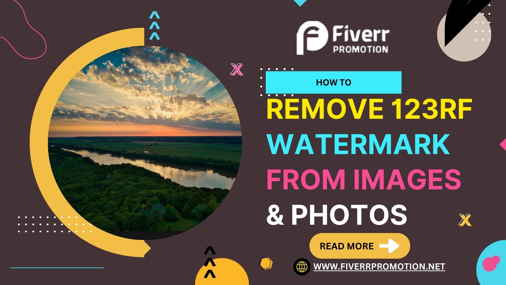 How to Remove 123RF Watermark from Images & Photos