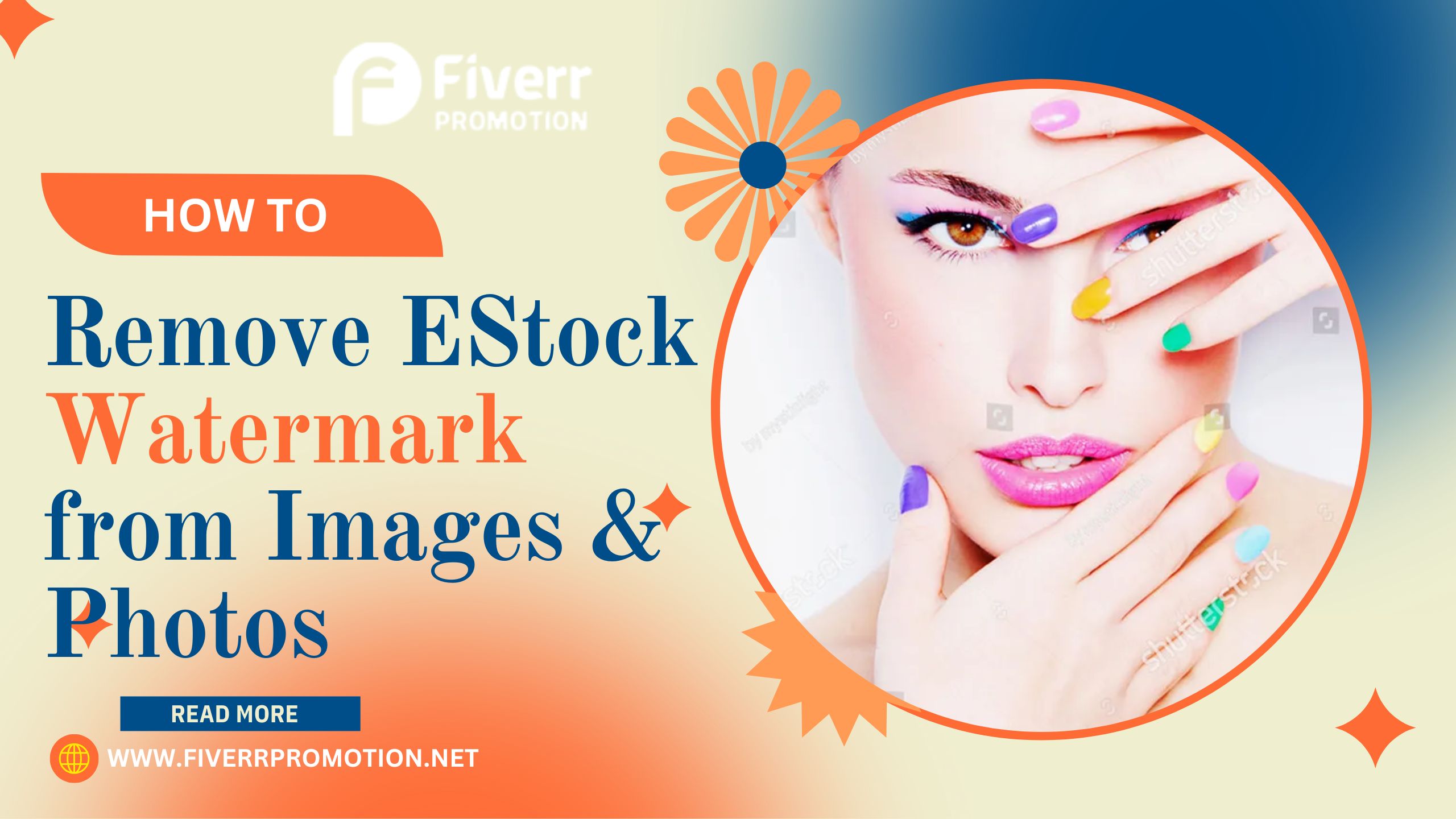 How to Remove EStock Watermark from Images & Photos