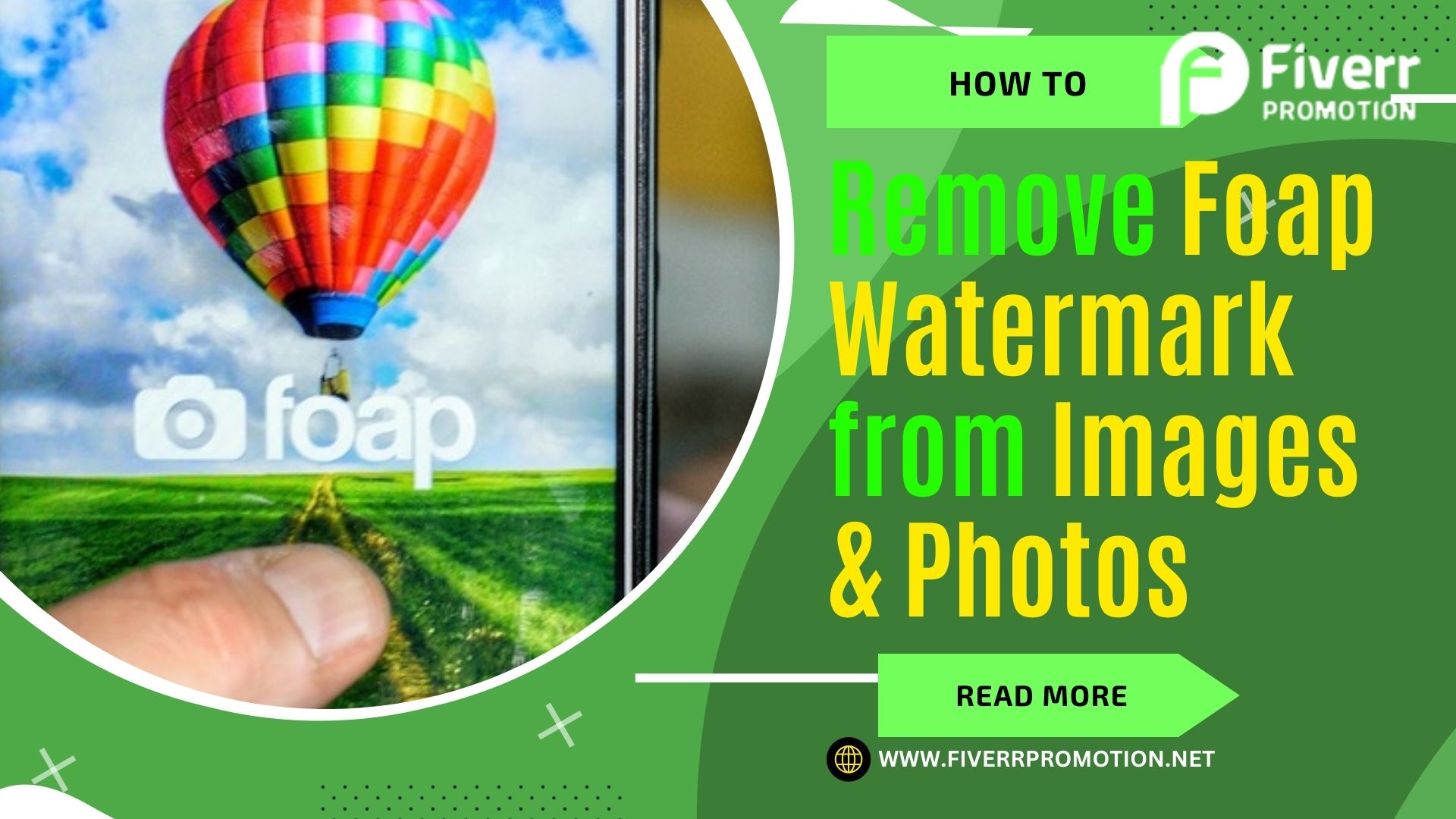 How to Remove Foap Watermark from Images & Photos