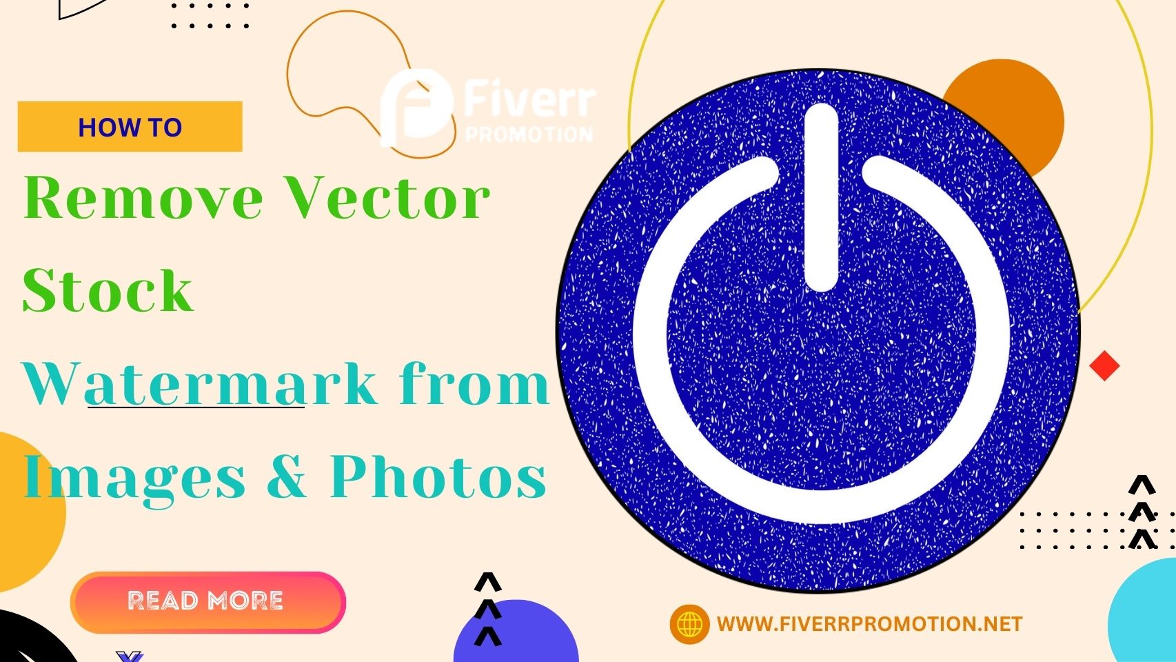 How to Remove Vector Stock  Watermark from Images & Photos