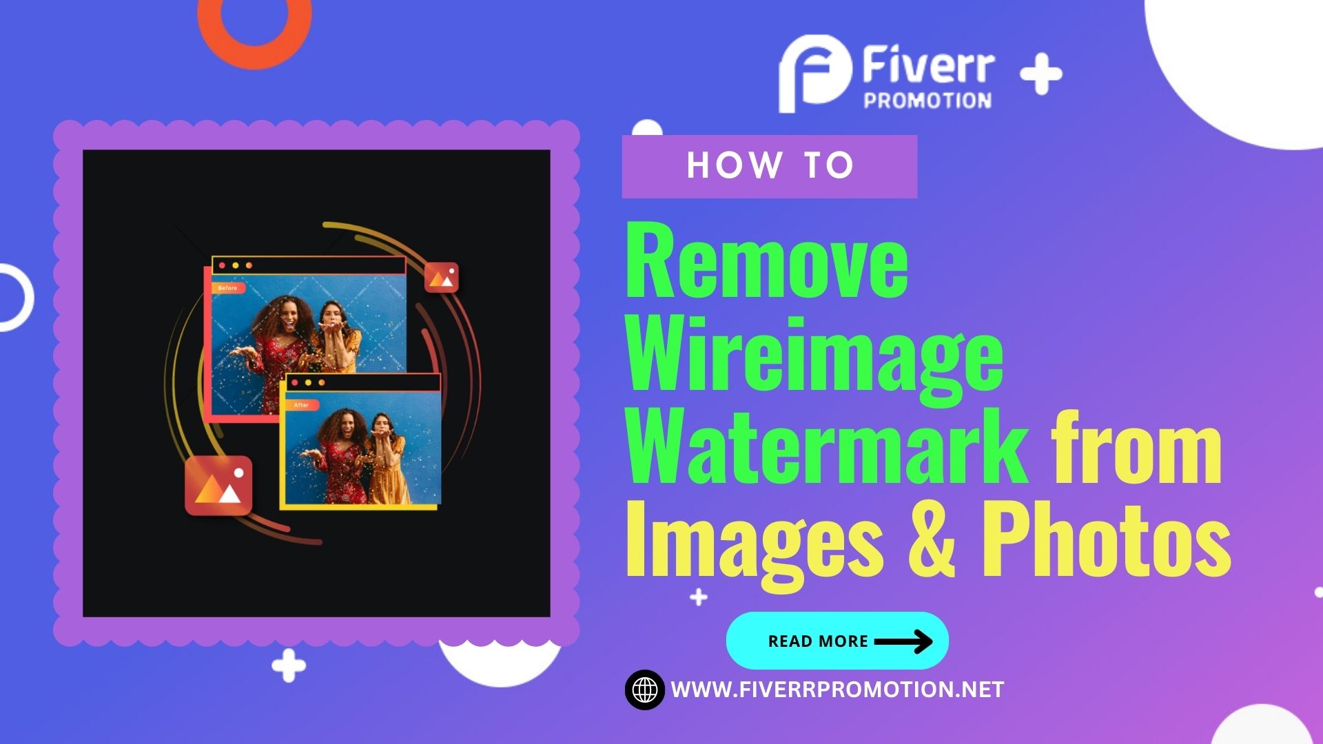 How to Remove Wireimage Watermark from Images & Photos