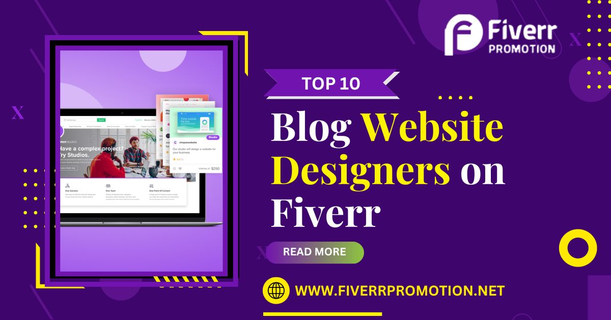 Top 10 Blog Website Designers on Fiverr