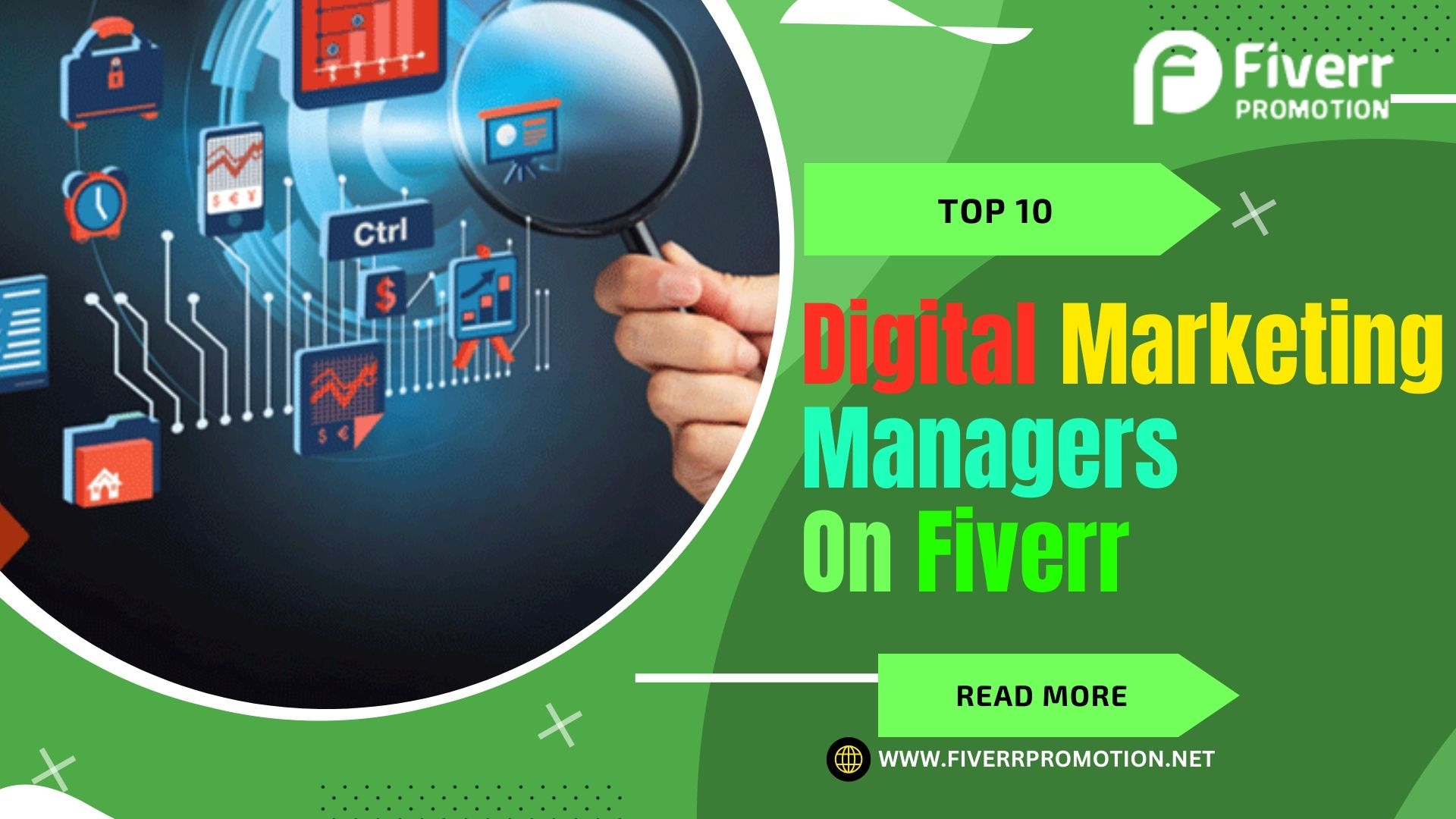 Top 10 Digital Marketing Managers on Fiverr