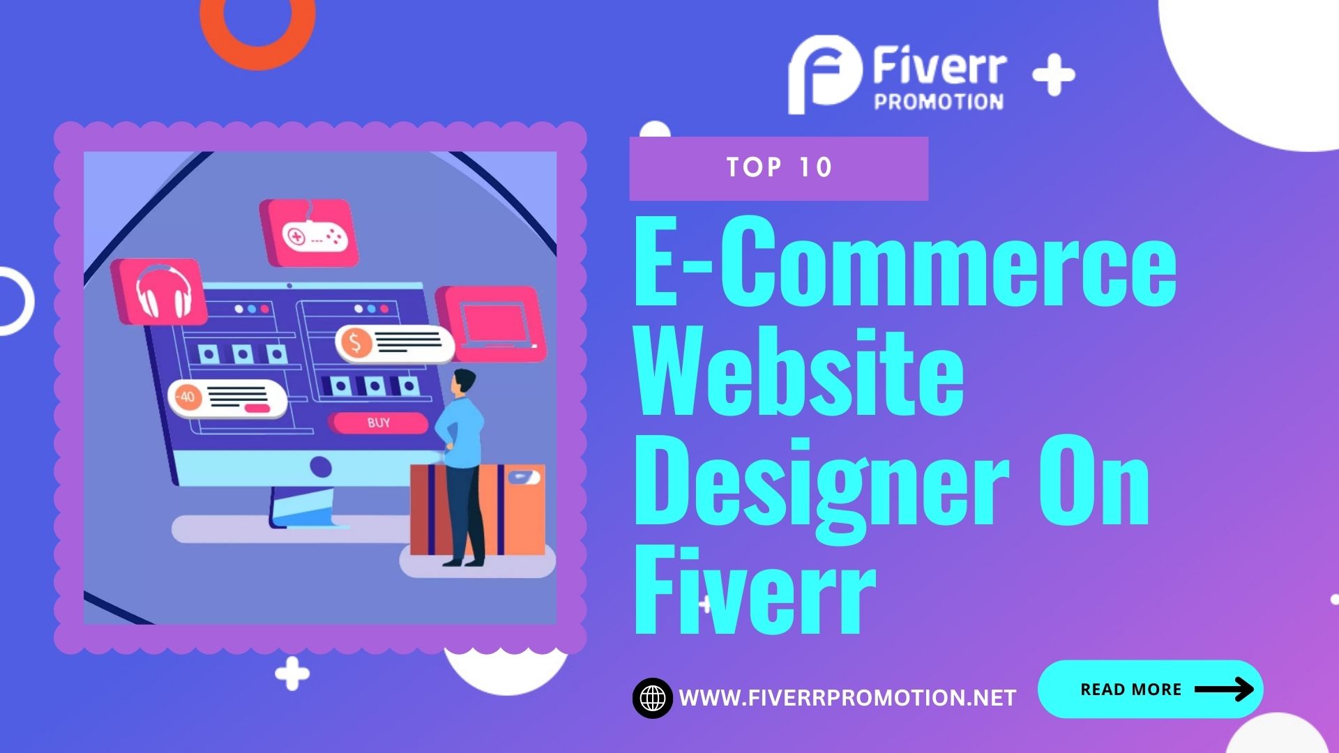 Top 10 E-commerce Website Designer on Fiverr