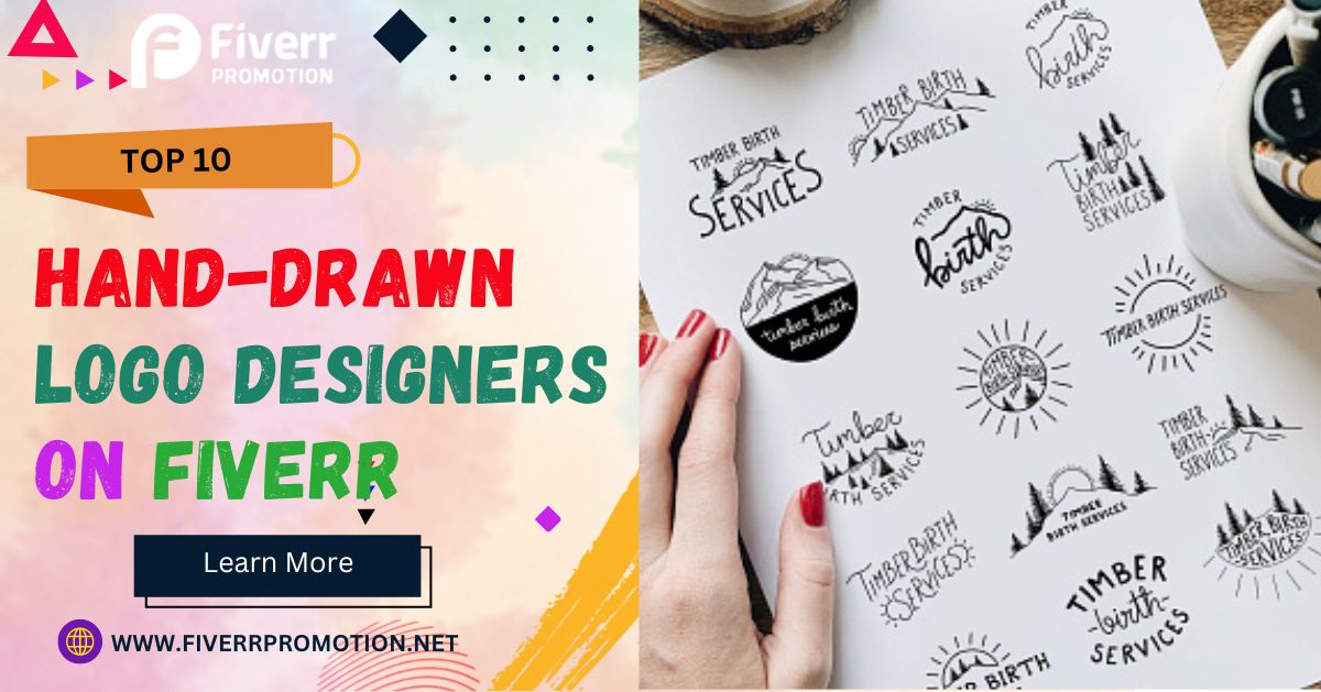 Top 10 Hand-Drawn Logo Designers on Fiverr