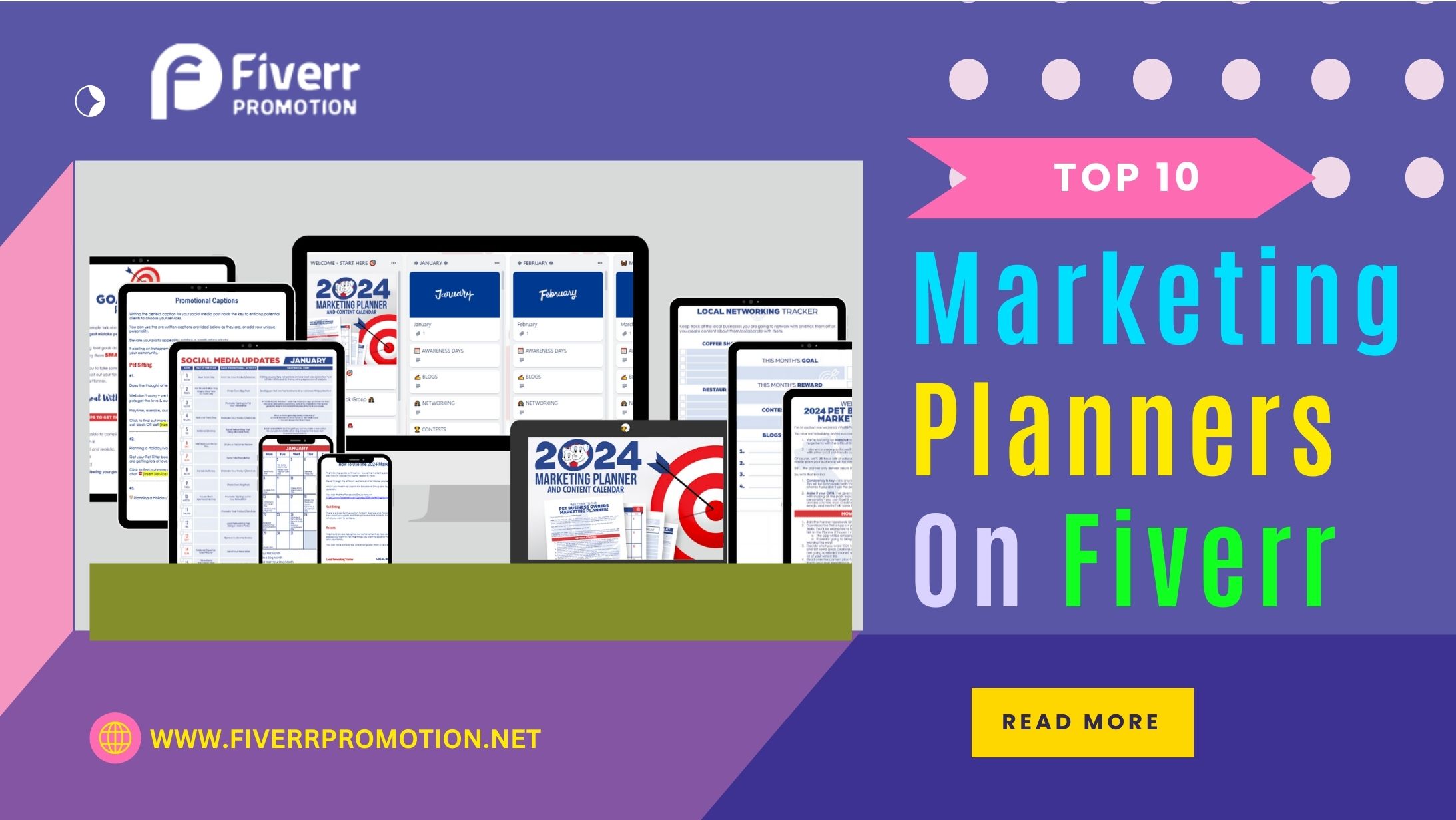 Top 10 Marketing Planners on Fiverr