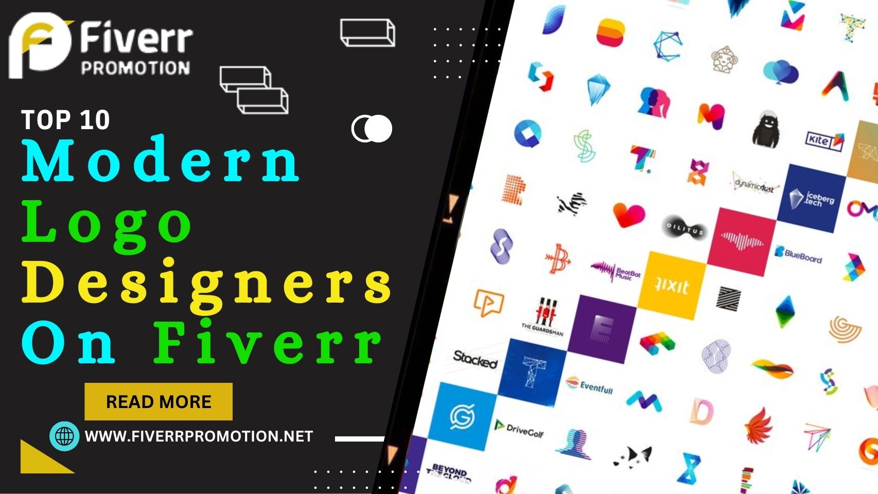 Top 10  Modern Logo Designers on Fiverr