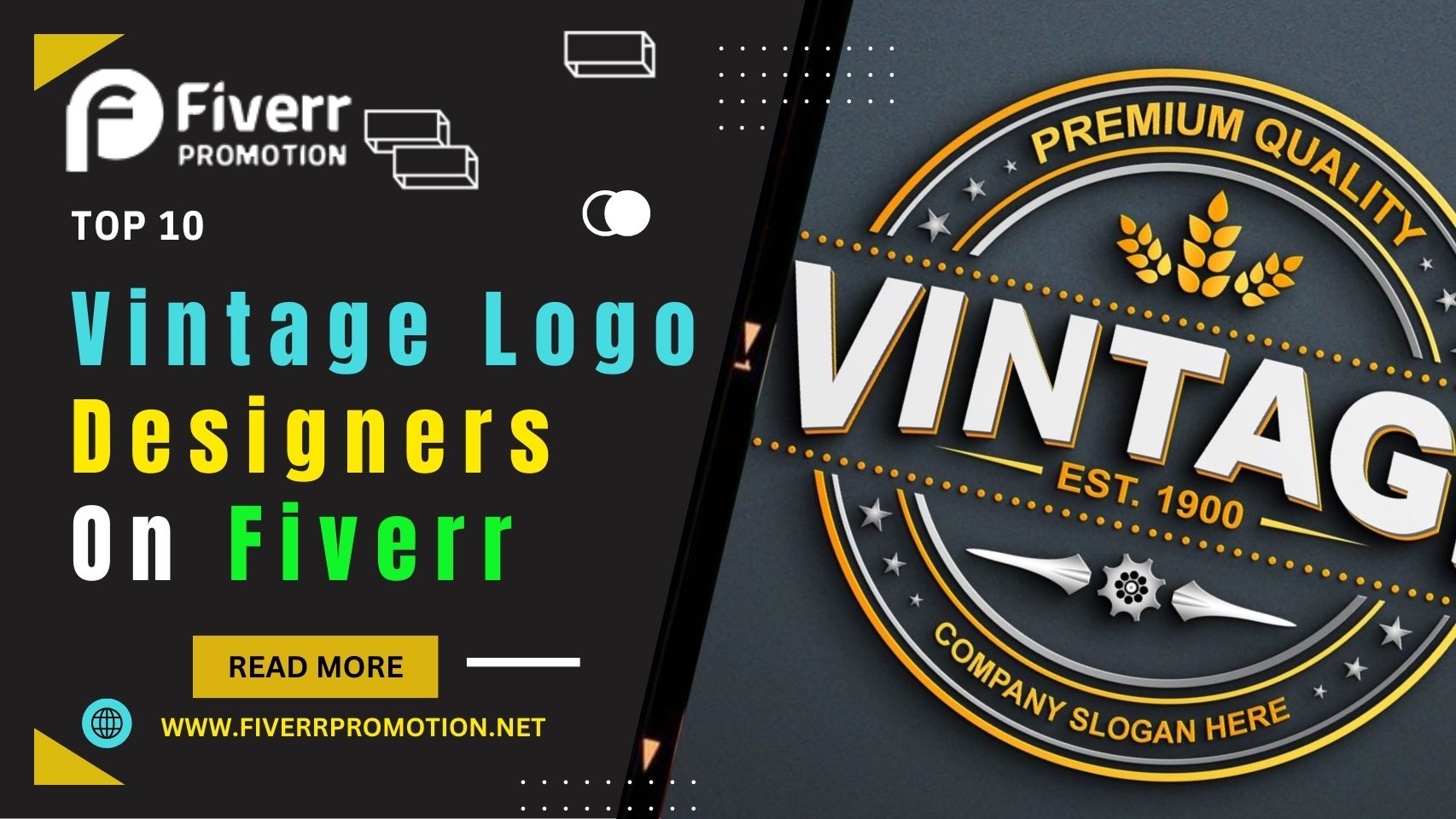 Top 10 Vintage Logo Designers on Fiverr