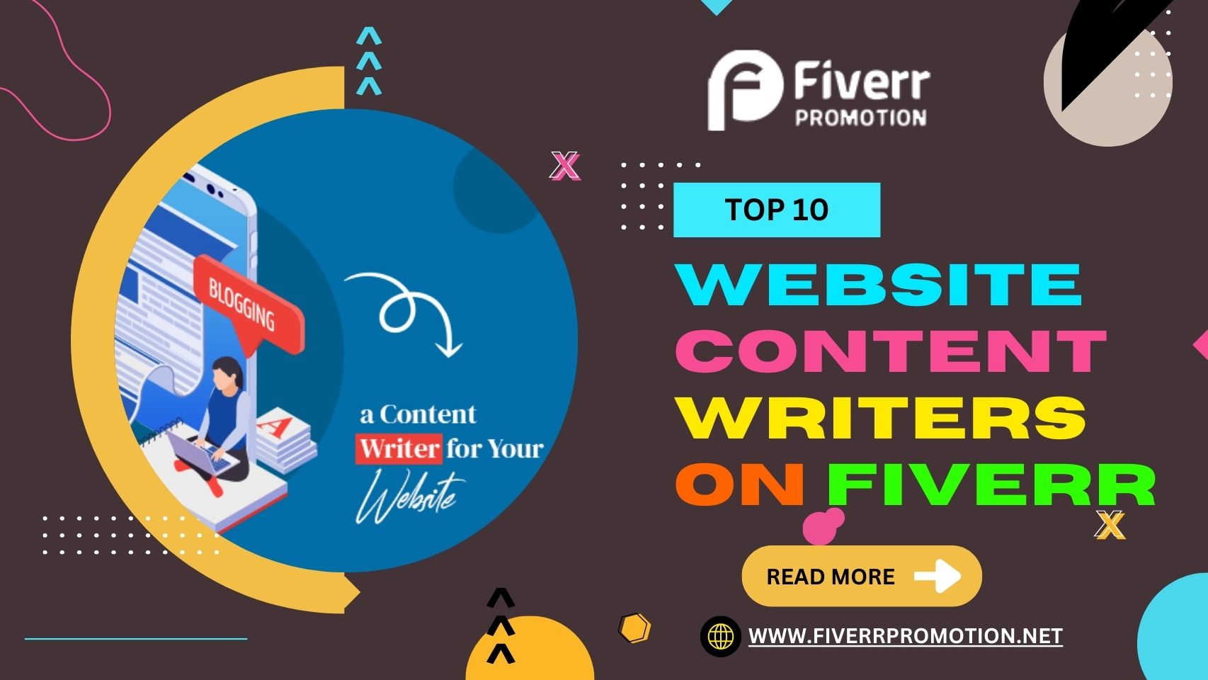 Top 10 Website Content Writers on Fiverr