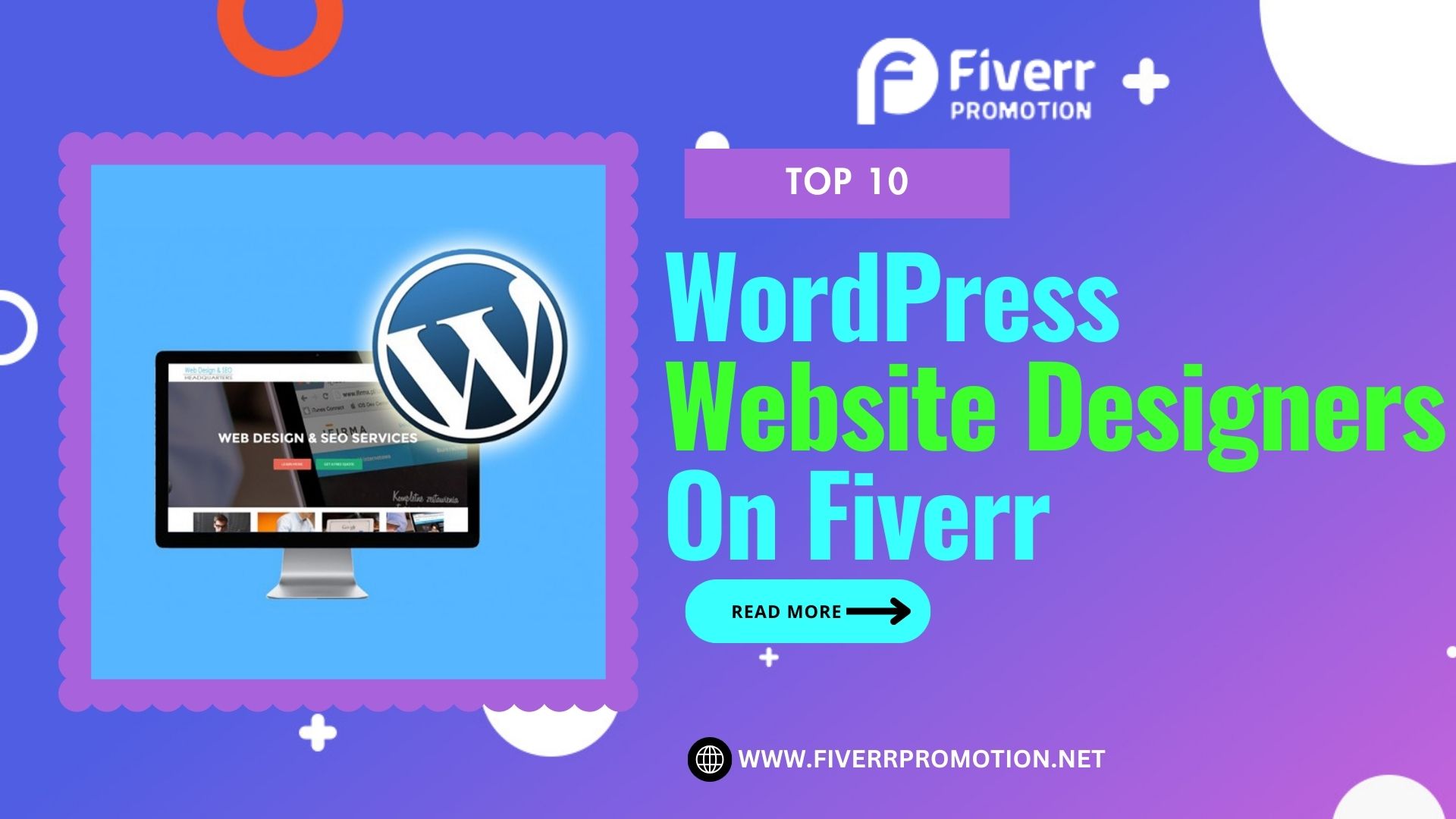 Top 10 WordPress Website Designers on Fiverr