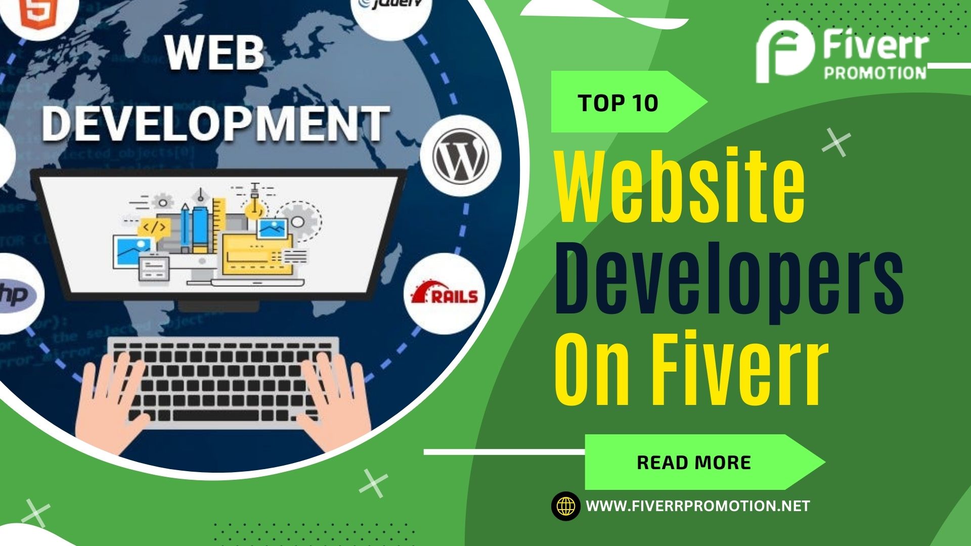 Top 10 Website Developers on Fiverr