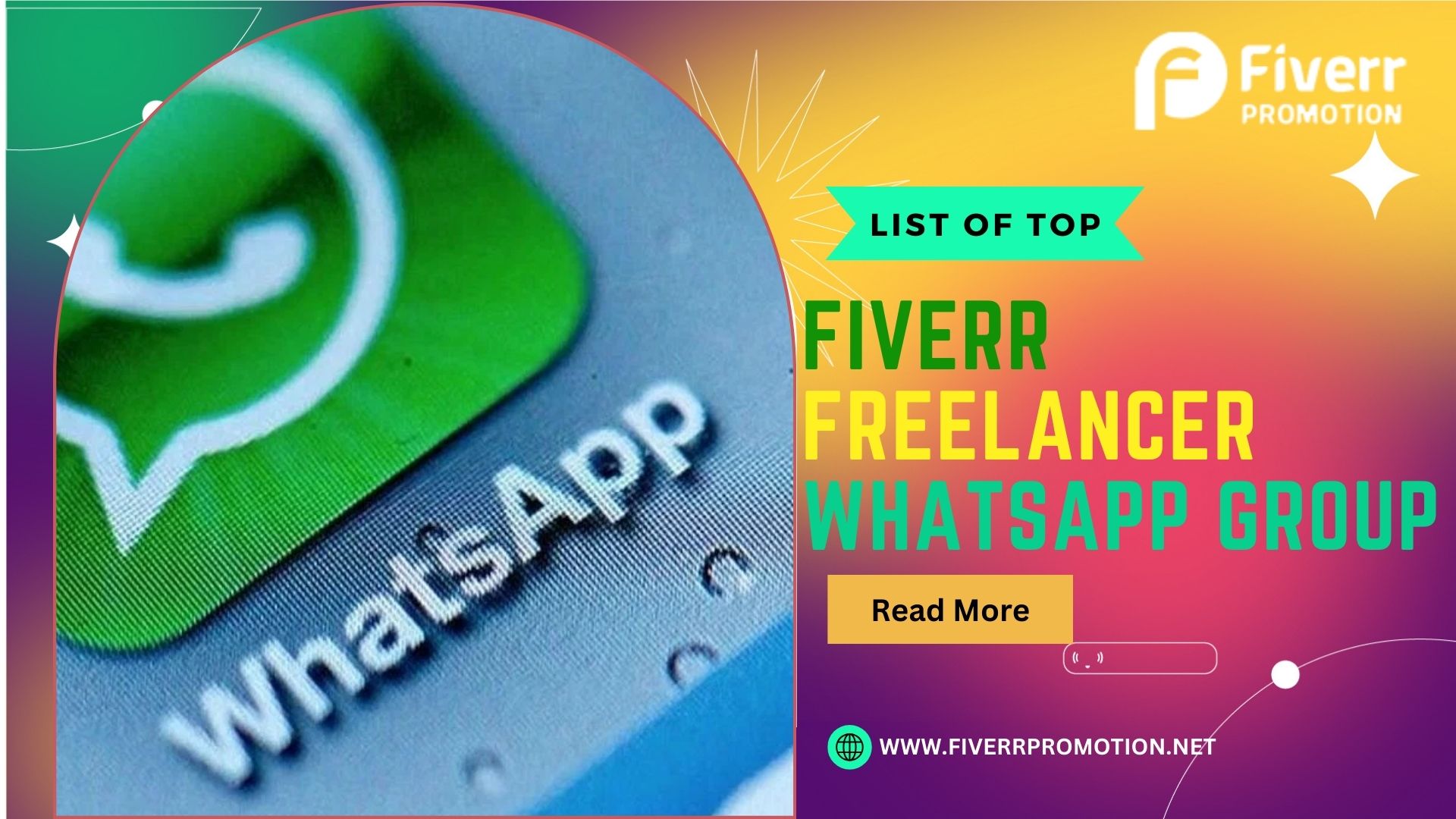 List of Top Fiverr Freelancer Whatsapp Group