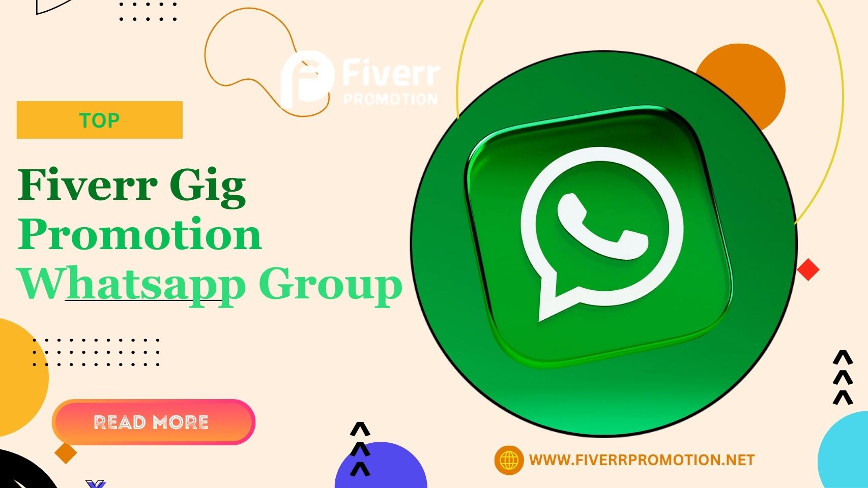 Top Fiverr Gig Promotion Whatsapp Group