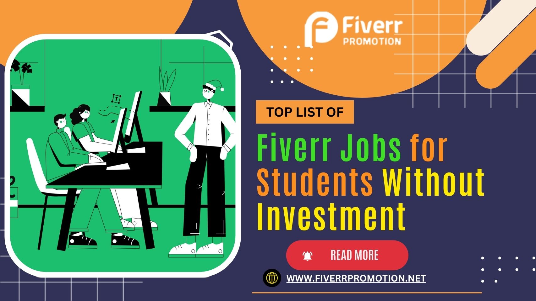 Top List of Fiverr Jobs for Students Without Investment
