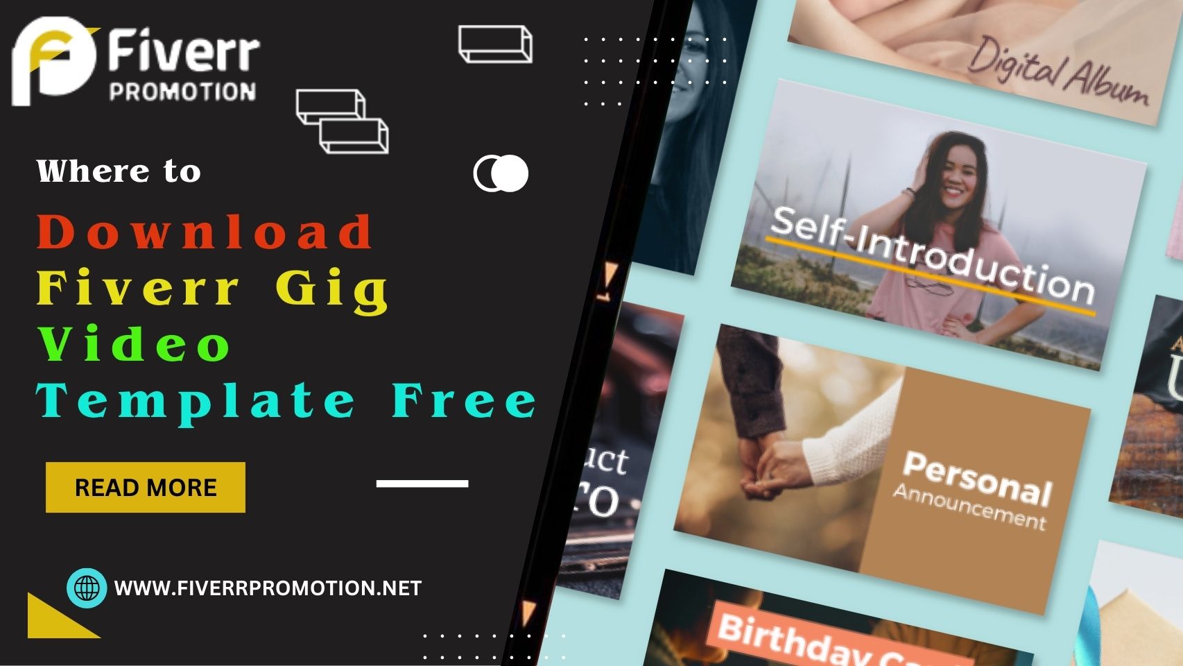 Where to Download Fiverr Gig Video Template Free