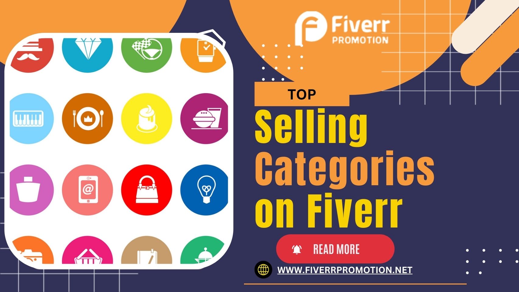 Top Selling Categories on Fiverr