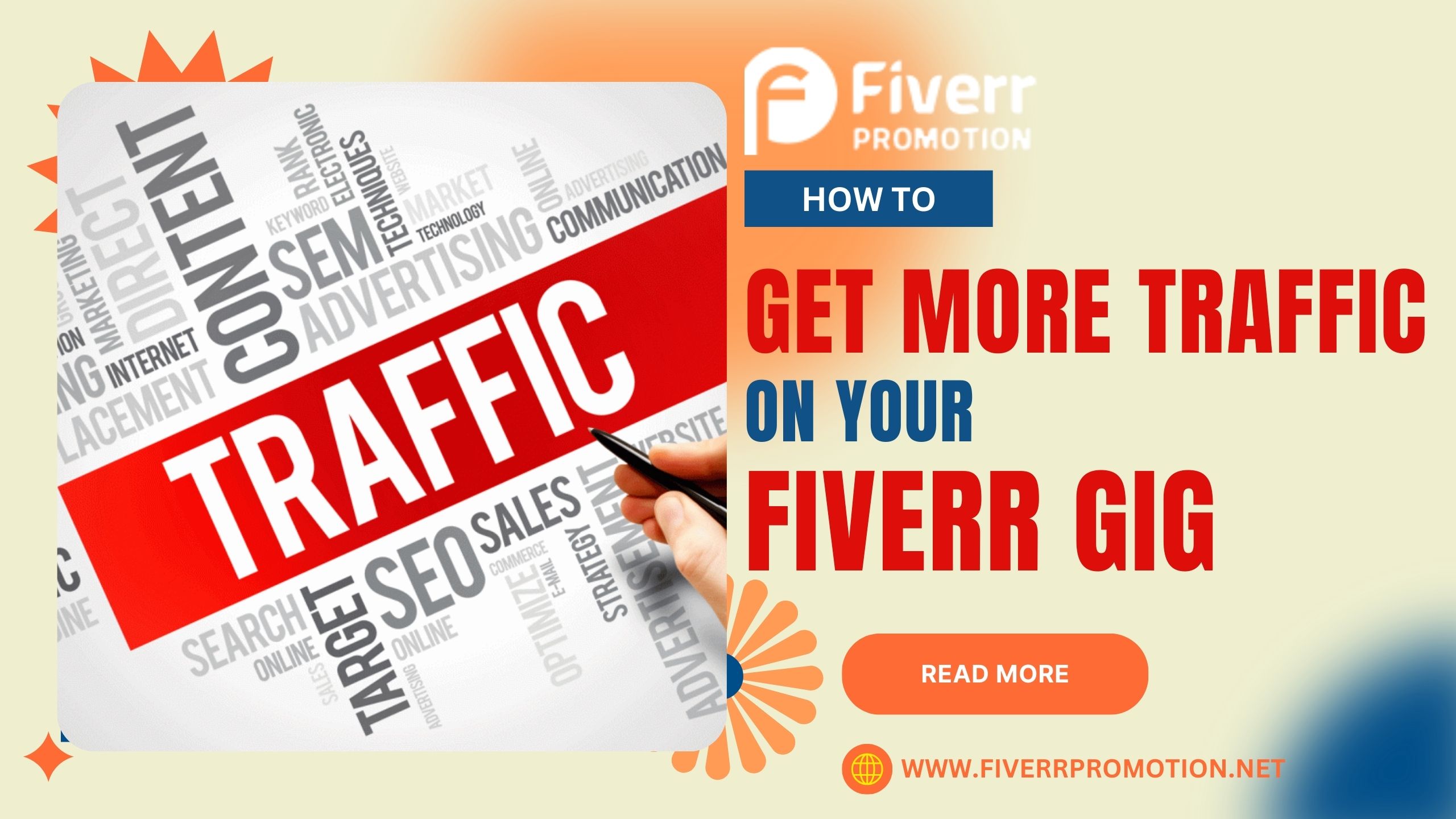How To Get More Traffic On Your Fiverr Gig Fiverr Promotion 