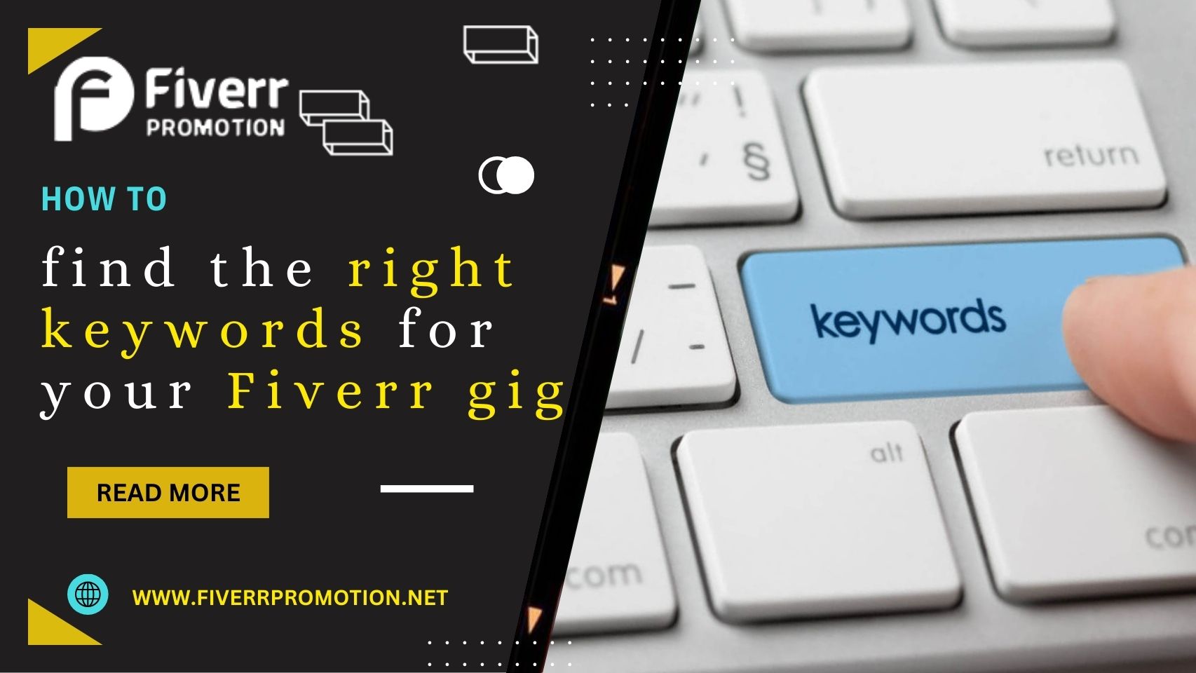 How to find the right keywords for your Fiverr gig