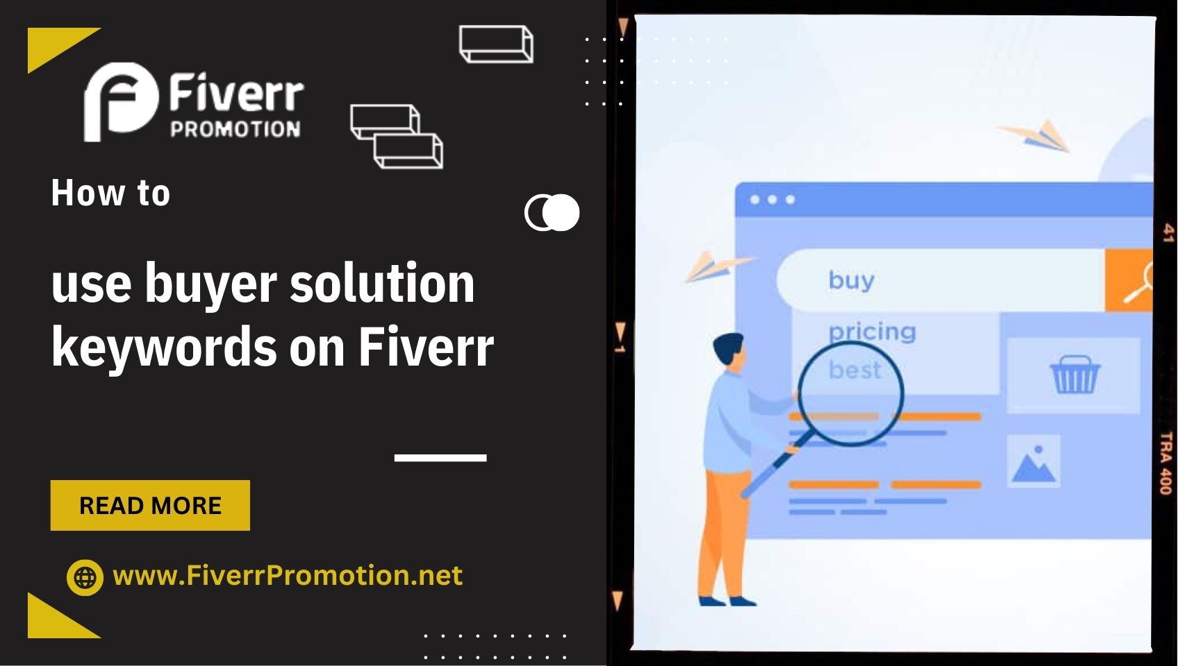How to use buyer solution keywords on Fiverr
