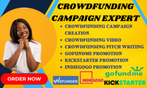 I will create and promote your gofundme, kickstarter, indiegogo fundraising campaign