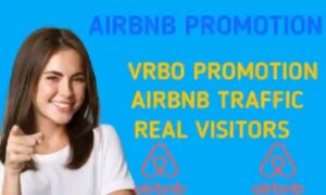 I will do viral airbnb promotion, airbnb listing, vrbo, airbnb booking, booking listing