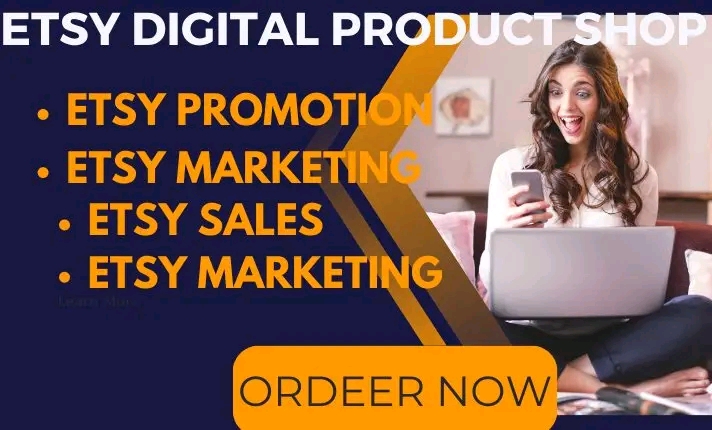 I will Etsy listing promotion to boost organic traffic and increase sales