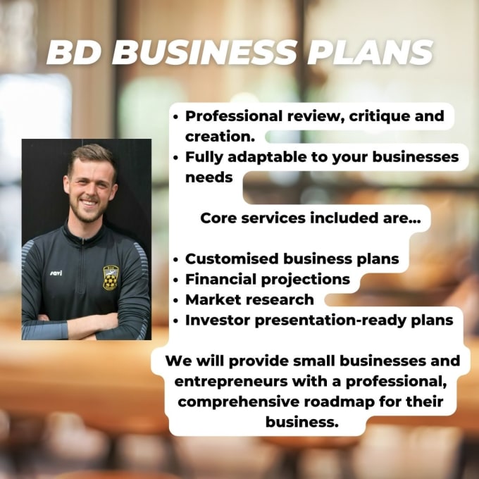 Review, critique and create an expert, professional business plan by Bdbusinessplans | Fiverr