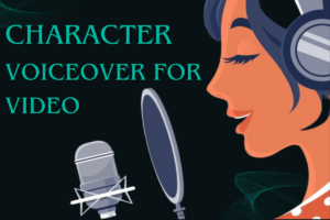 I will do custom video english voice over for any character