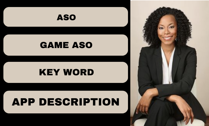 I will write aso optimized game or app description app title and app keywords
