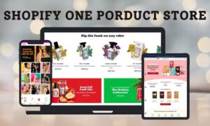 I will design one product shopify store, redesign shopify dropshipping website