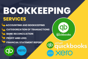 I will do bookkeeping reconciliation in quickbooks online and xero with profit and loss