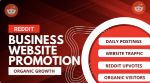 I will be your social media manager for business website promotion on reddit x twitter