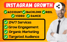I will do instagram promotion for fast organic growth