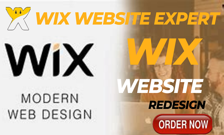 I will design and redesign quality wix website, wix ecommerce website