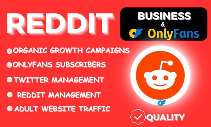 I will do reddit onlyfans link promotion and twitter marketing for website marketing