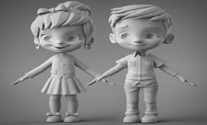 I will do 3d realistic character modeling, 3d model, 3d animation