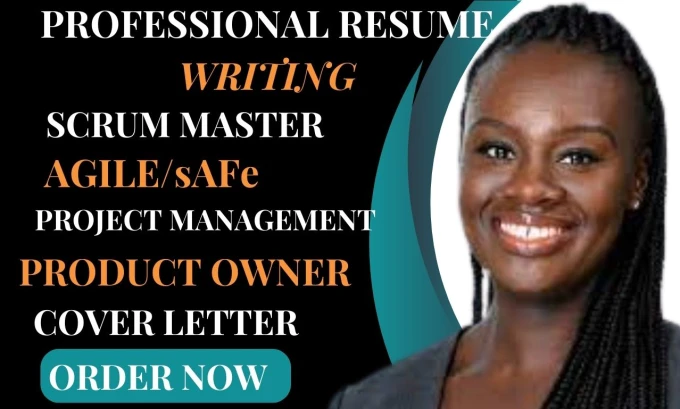 I will write a scrum master resume, project manager resume, business analyst resume, Product owner resume, Product manager resume