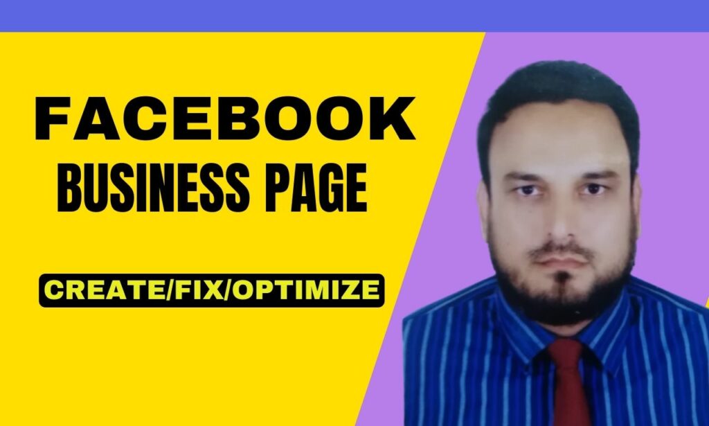 I will create and setup facebook business page